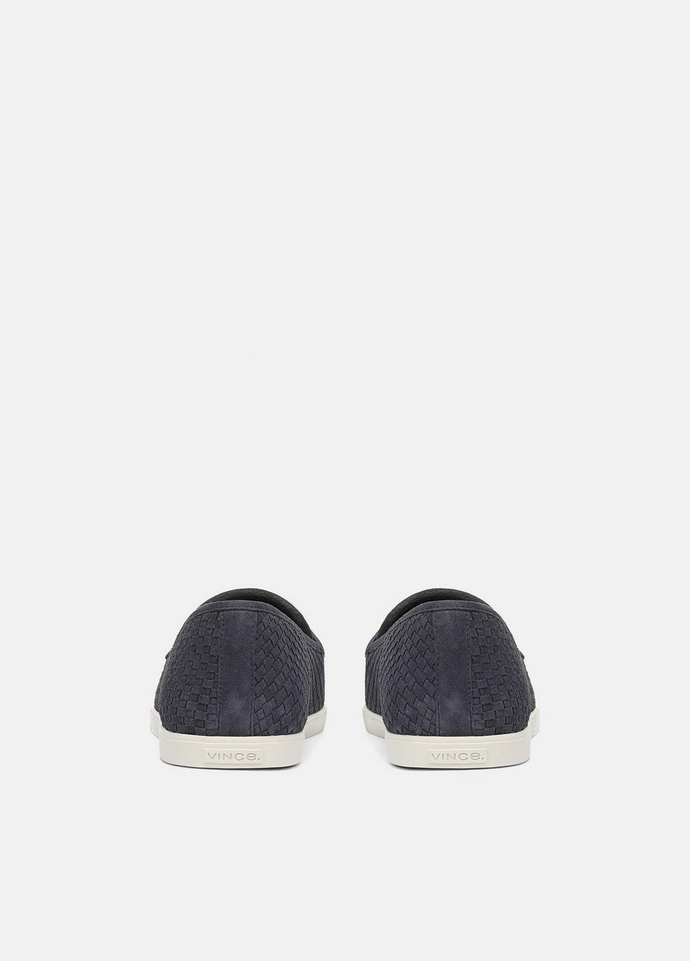 Vince Santino Woven Suede Loafer - Shoes