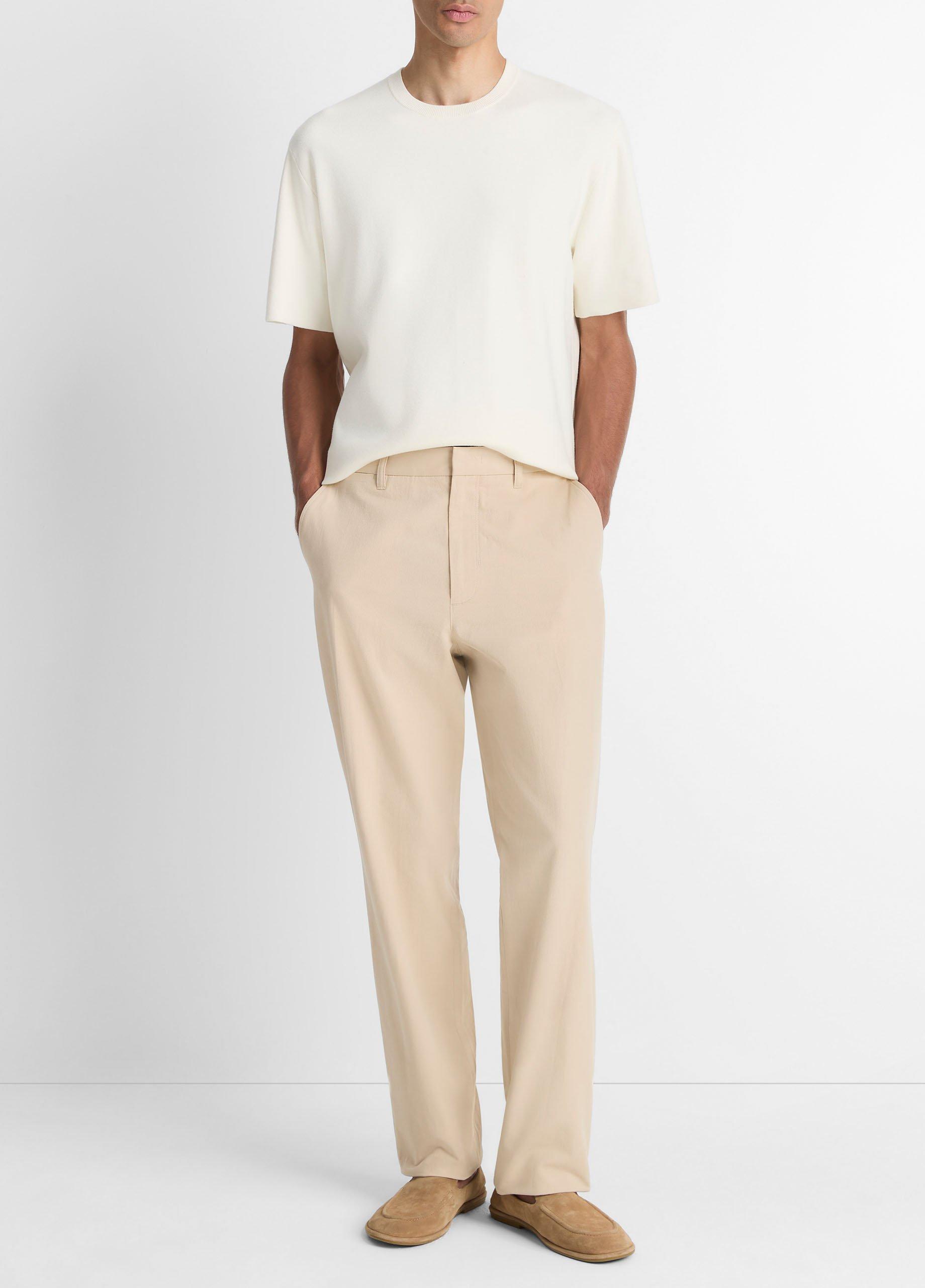 Vince Milano Short-Sleeve Crew Neck Sweater - Crew Neck